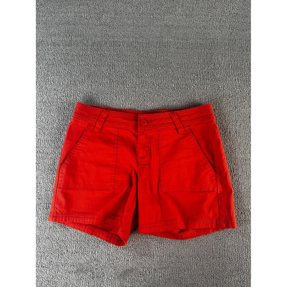 Prana Shorts Women Size 2 Utility Cargo Outdoor Casual Hiking Adventure
